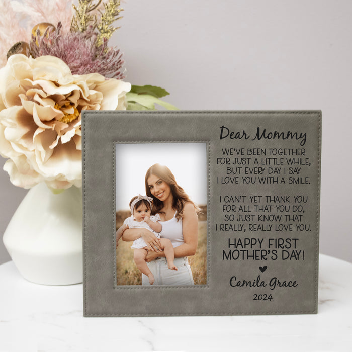 Personalized "Dear Mommy" First Mother's Day Picture Frame
