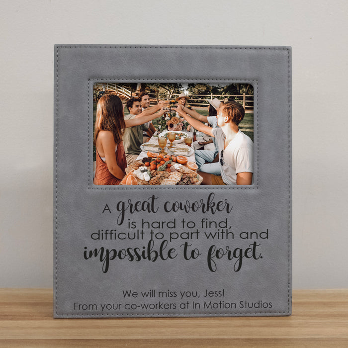 Personalized Coworker Goodbye Picture Frame