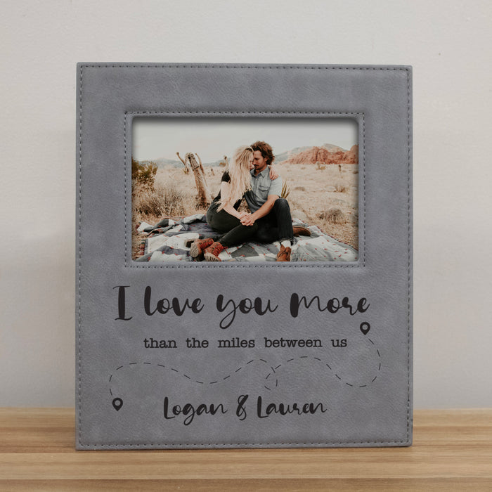 Personalized Long Distance Relationship Picture Frame