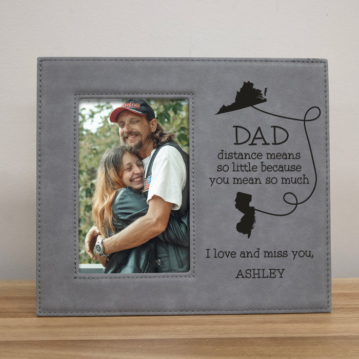 Long Distance Dad Picture Frame