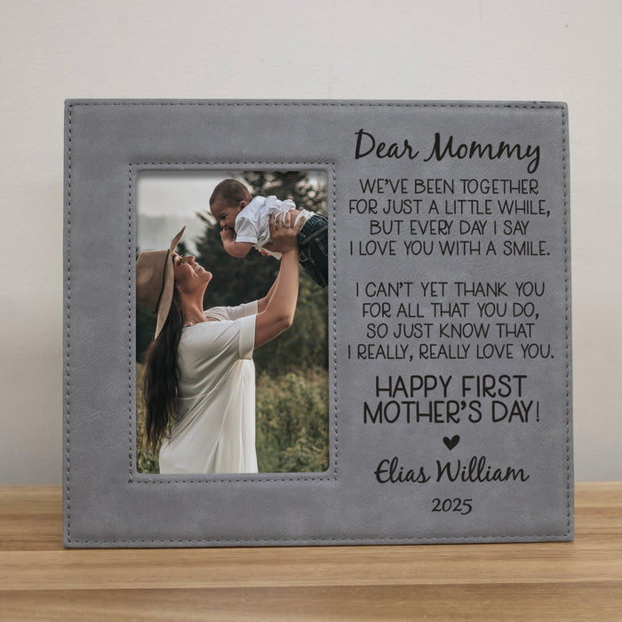 Personalized "Dear Mommy" First Mother's Day Picture Frame