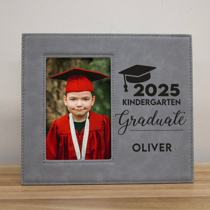 Personalized Class of 2025 Kindergarten Graduation Picture Frame