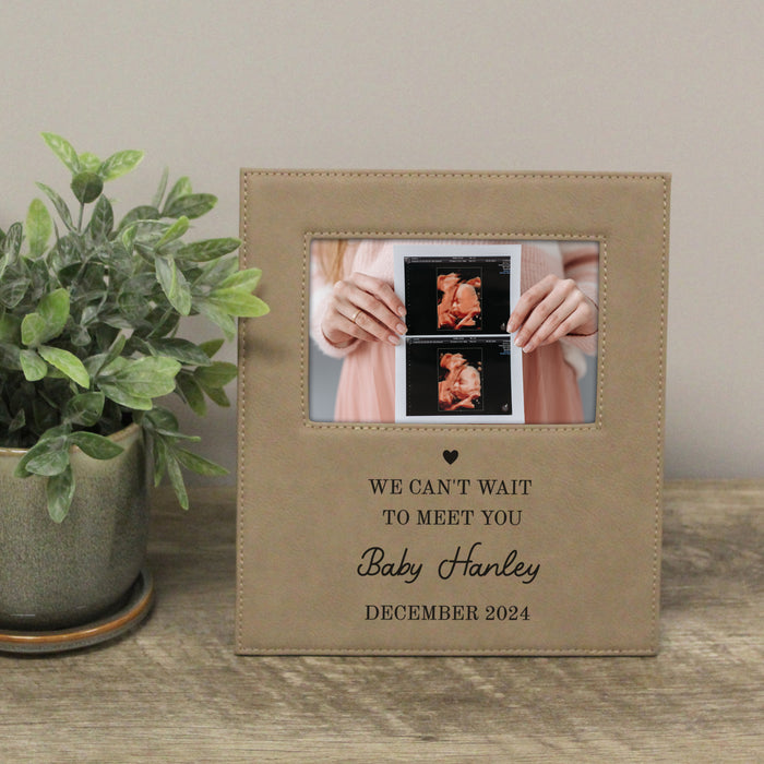 Personalized Sonogram Pregnancy Picture Frame