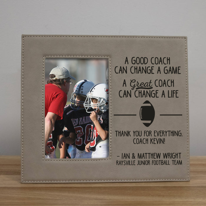 Personalized Thank You Coach Picture Frame