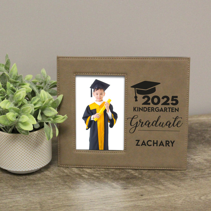 Personalized Class of 2025 Kindergarten Graduation Picture Frame