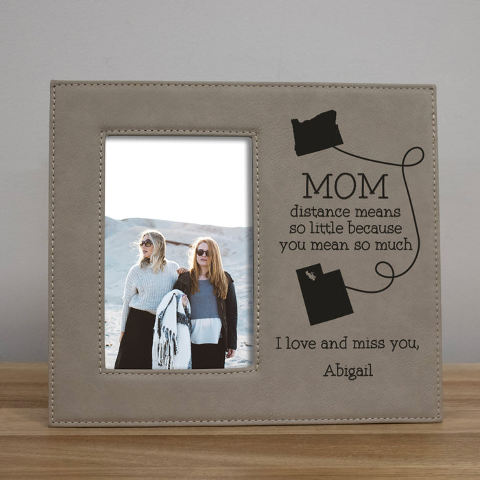 Long Distance Mom Picture Frame