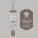 Angel in the Outfield Baseball Memorial Wind Chime