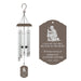 Personalized Land of the Free Military Memorial Wind Chime