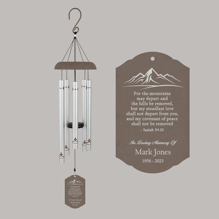 Mountains Depart Memorial Wind Chime