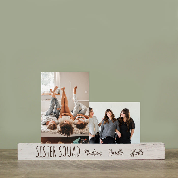 Personalized “Sister Squad” Photo Bar