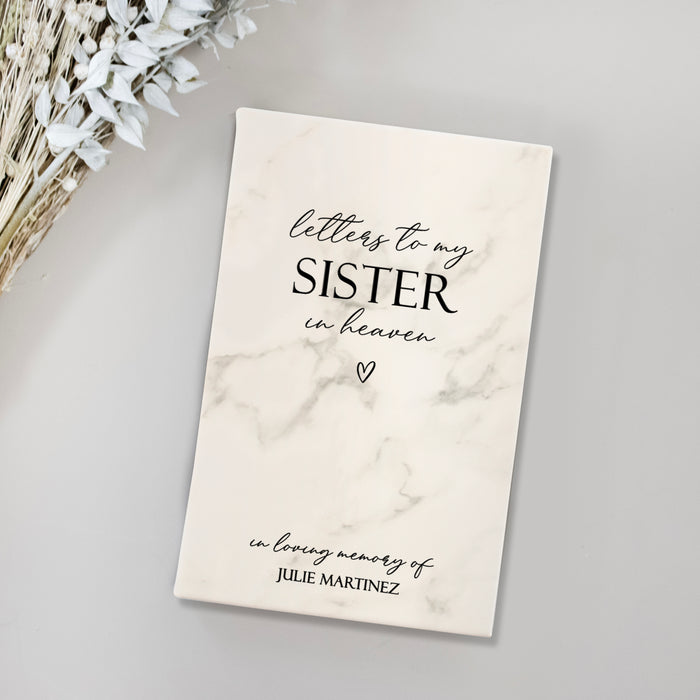 Personalized Sister Grief Journal