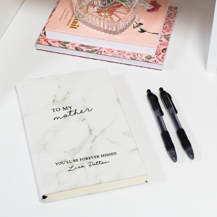 Personalized "To My Mother" Memorial Journal
