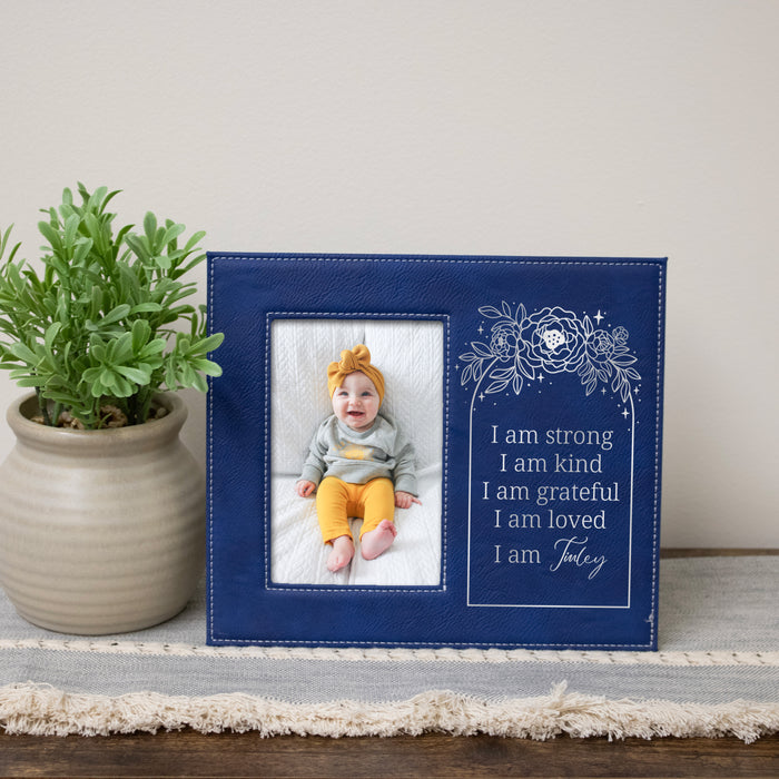 Personalized "I am" Child's Picture Frame