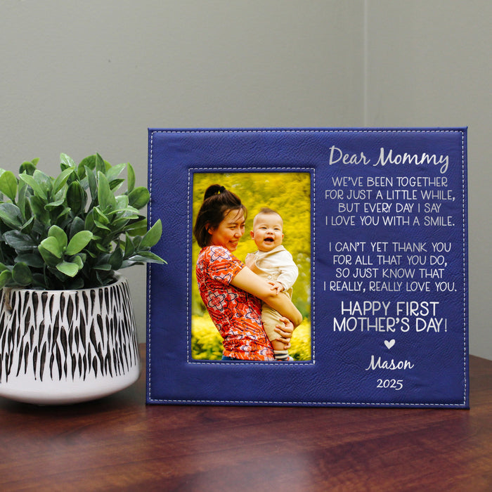 Personalized "Dear Mommy" First Mother's Day Picture Frame