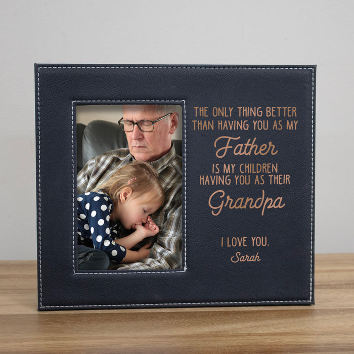 Dad & Grandpa Picture Frame