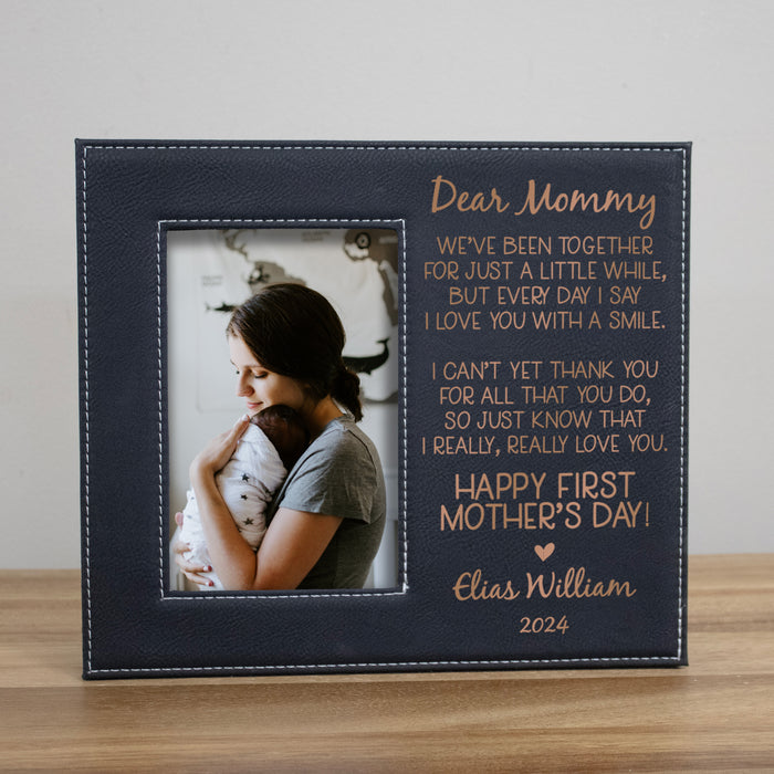 Personalized "Dear Mommy" First Mother's Day Picture Frame