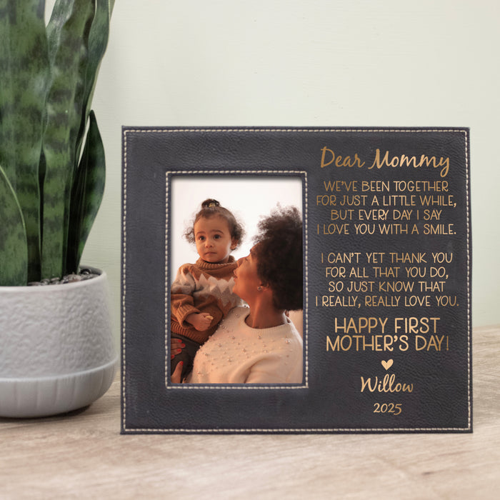 Personalized "Dear Mommy" First Mother's Day Picture Frame