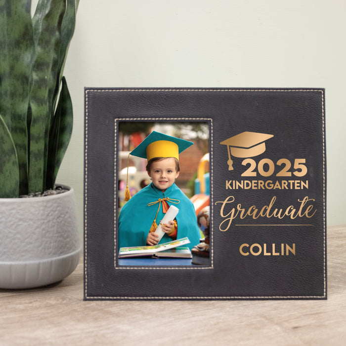 Personalized Class of 2025 Kindergarten Graduation Picture Frame