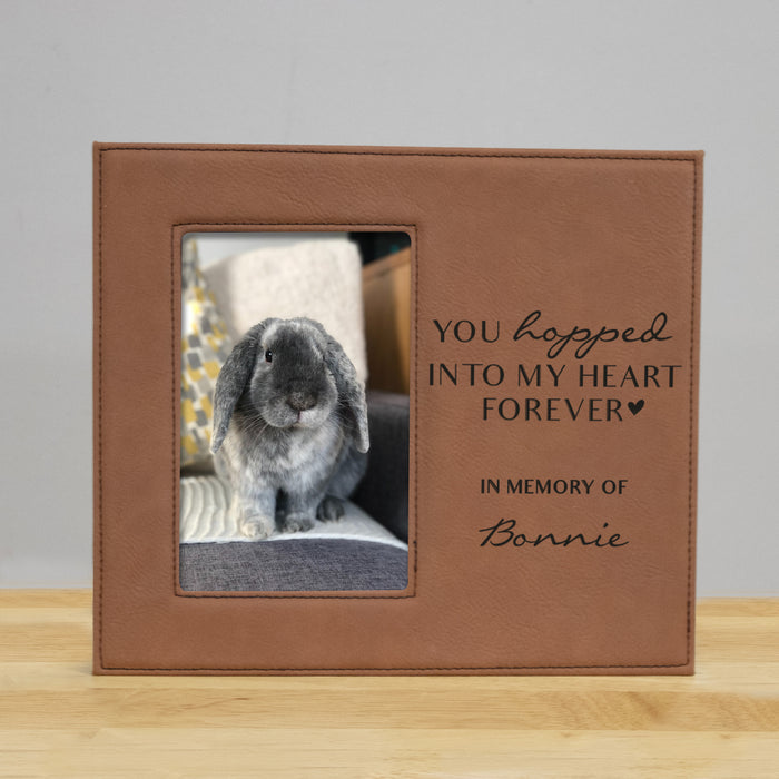 Personalized Bunny Memorial Picture Frame