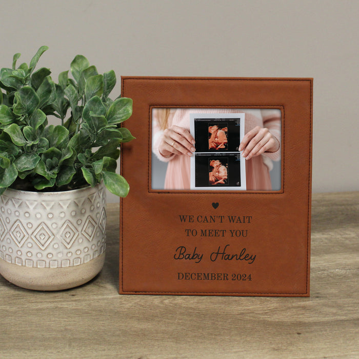 Personalized Sonogram Pregnancy Picture Frame