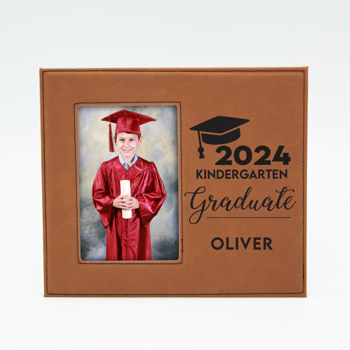 Personalized Class of 2024 Kindergarten Graduation Picture Frame