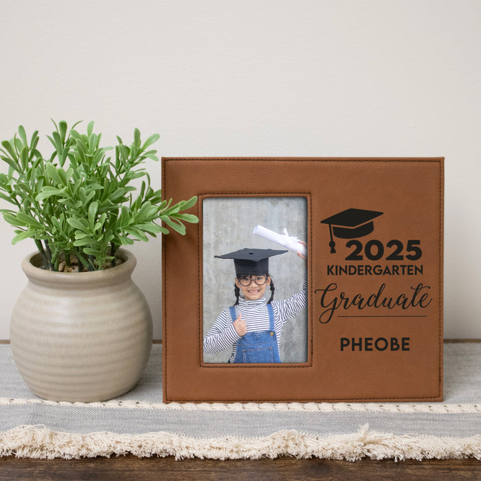 Personalized Class of 2025 Kindergarten Graduation Picture Frame