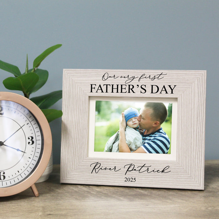 Our Very First Father's Day Picture Frame