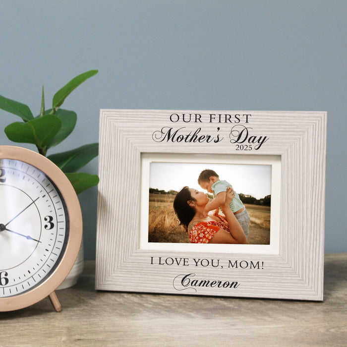 Personalized First Mother's Day Picture Frame