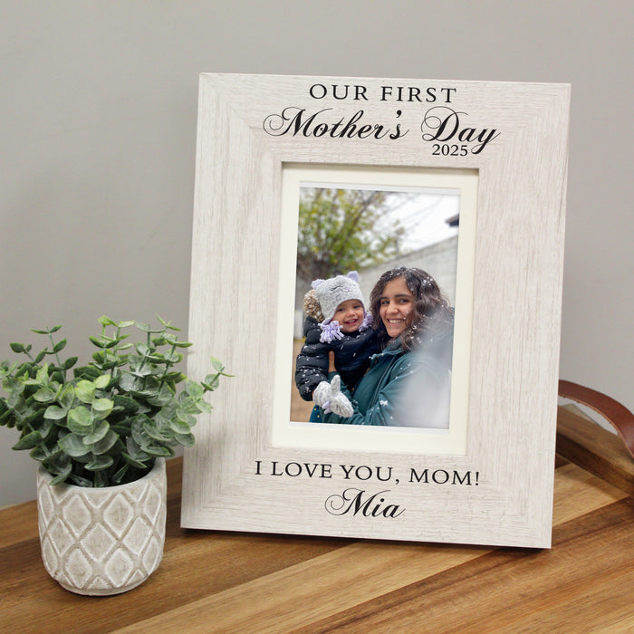 Personalized First Mother's Day Picture Frame