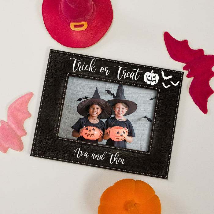 Personalized Trick or Treat Picture Frame