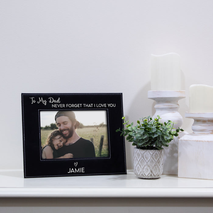 Personalized Dad I Love You Picture Frame