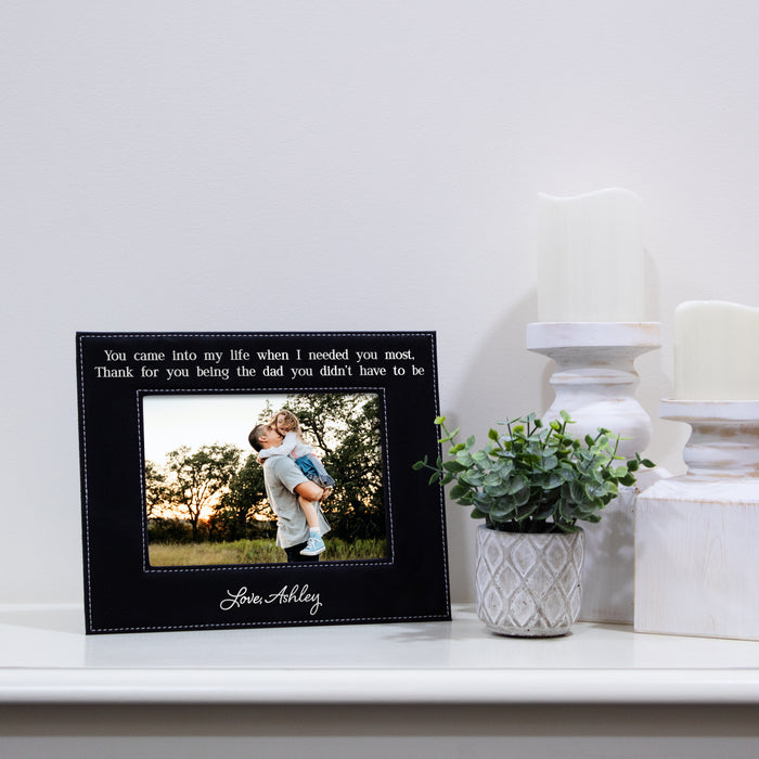 Personalized Thank You Stepdad Picture Frame