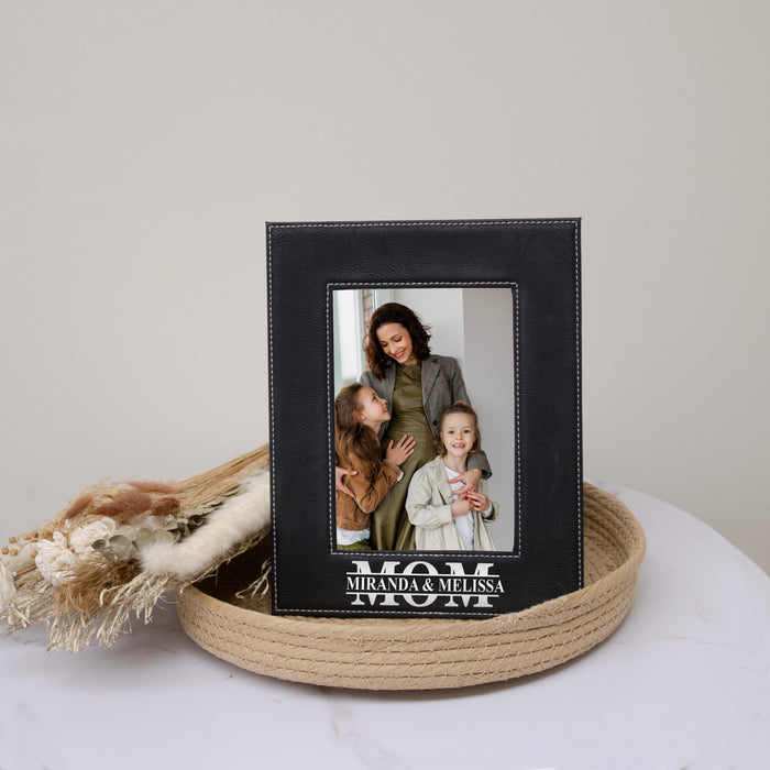 Personalized Mom Picture Frame with Children's Names