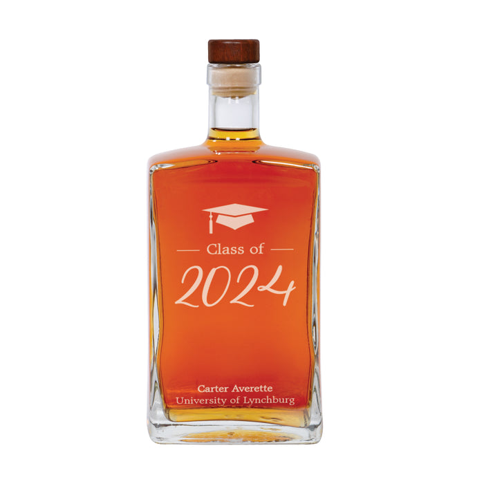 Personalized Class of 2024 Decanter