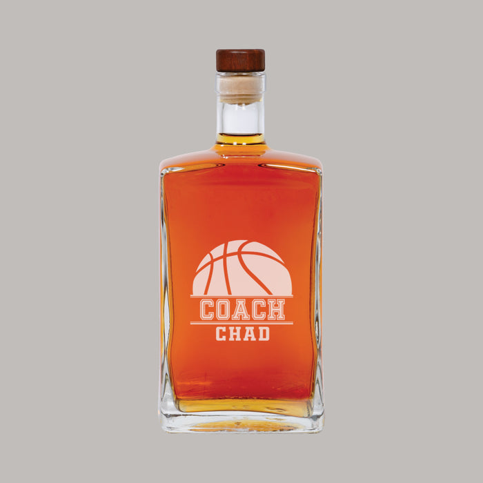 Sports Coach Whiskey Decanter