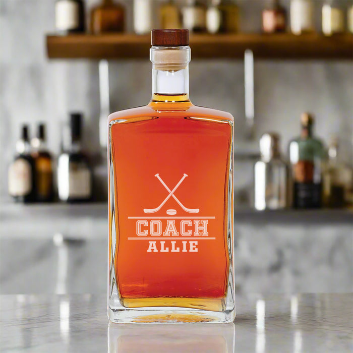 Sports Coach Whiskey Decanter