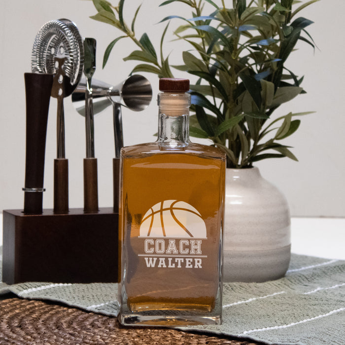 Sports Coach Whiskey Decanter