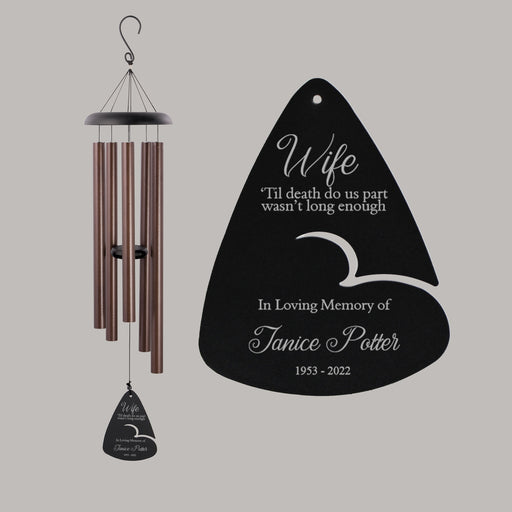 Wife memorial wind chime