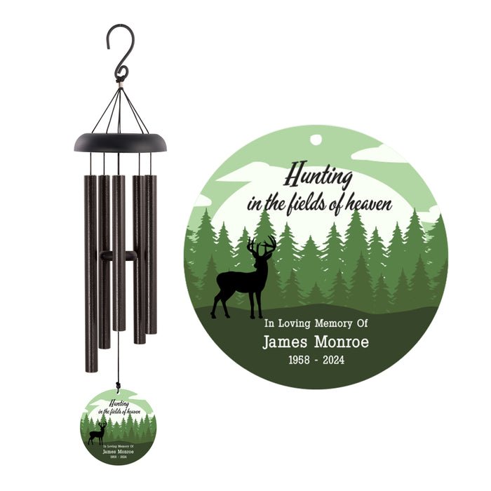 Personalized Hunting Sympathy Wind Chime