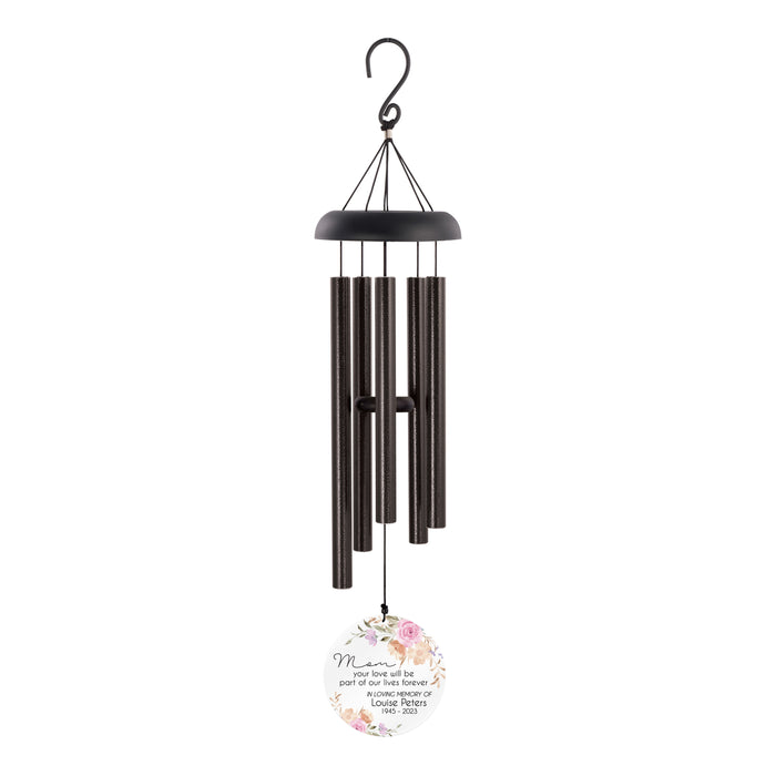 Personalized Mom Memorial Wind Chime