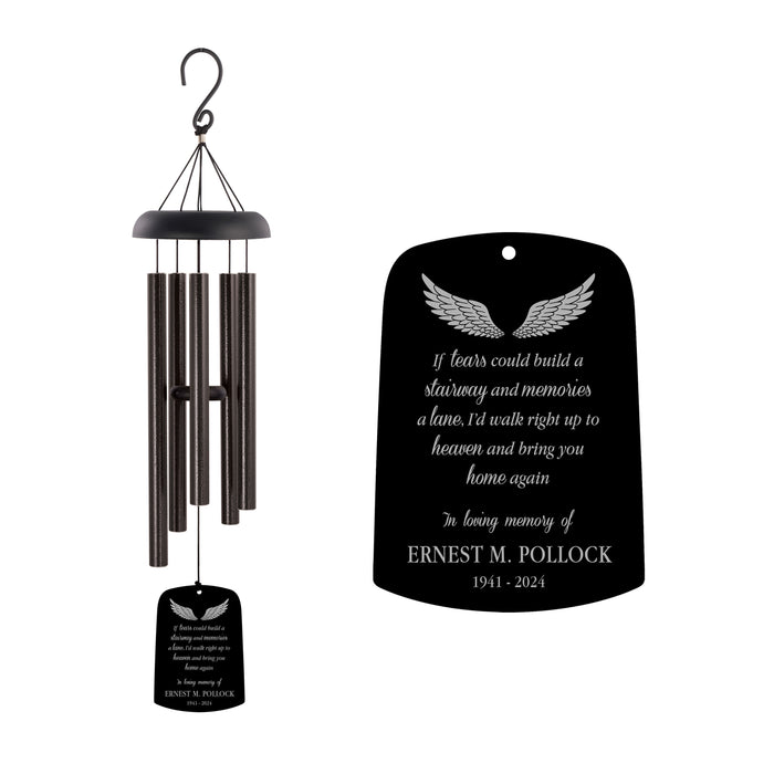 Personalized "Bring You Home Again" Memorial Wind Chime