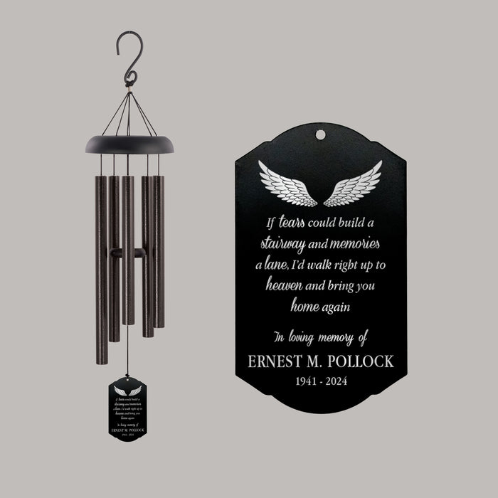 Personalized "Bring You Home Again" Memorial Wind Chime