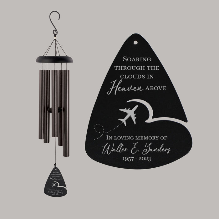 Airplane Pilot Sympathy Wind Chime