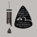 Personalized dancer memorial wind chime