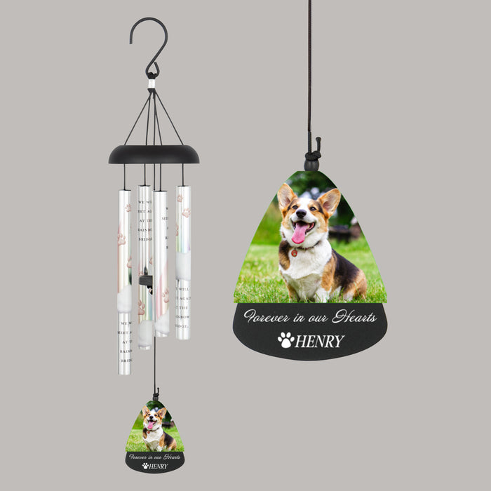 Personalized Pet Photo Memorial Wind Chime