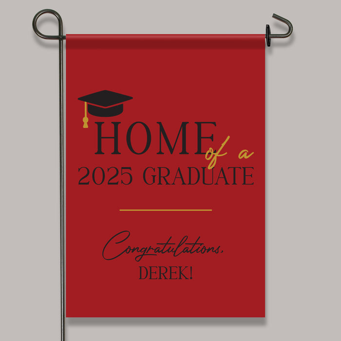 Personalized 2025 Senior Graduation Party Welcome Flag