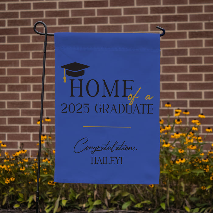 Personalized 2025 Senior Graduation Party Welcome Flag