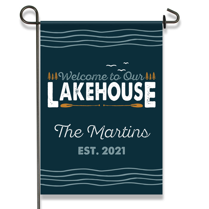 Personalized Lakehouse Flag