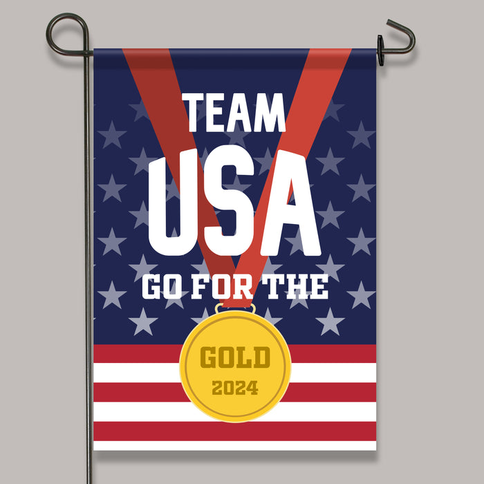 Team USA 2024 Summer Olympics Garden Flag