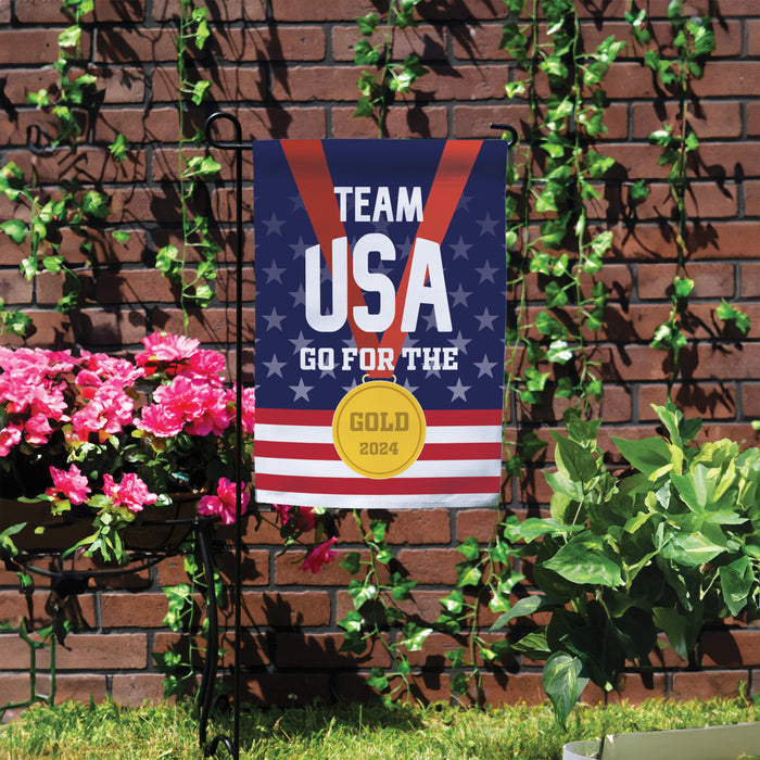 Team USA 2024 Summer Olympics Garden Flag